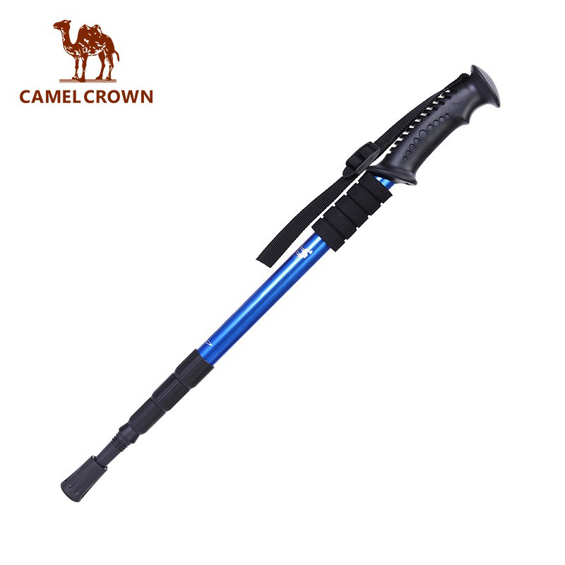 Gậy leo núi/ đi bộ đường dài CAMEL CROWN bằng carbon nhẹ mở rộng gấp gọn được