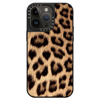Ốp điện thoại cứng gương in hình da báo màu hồng từ tính cho iPhone 17ProMax 16Plus 15 14 13 12 11 Vỏ chống sốc