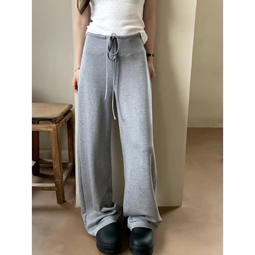 Quần thể thao nữ cao cấp, quần ống rộng, quần dài mùa thu đông, quần nữ mới, quần thoải mái, quần ống rộng dài