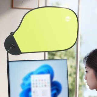 Bảng chắn sáng màn hình máy tính JOYFULLIFE, tấm che chống tia UV đa năng, điều chỉnh góc che, kẹp giữ tiện lợi cho văn phòng/ô tô/nhà