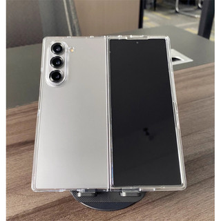 PC Cứng Đơn Giản Kinh Doanh Gấp Ốp Lưng Điện Thoại Samsung Z Fold 7 6 5 4 3 Flip7 Flip6 Flip5 Flip4 Flip