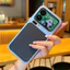 Dành cho Xiaomi 17 Pro Max, 17 Pro Case ELVEV Da họa tiết vải thiều sang trọng + Khung mạ điện Vỏ PC cứng