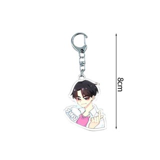 Kpop Demon Hunter Birthday Keychain Accessorie Kpop Keychian Aesthetic Keychains Party Gifts Cute Keychain for Bags