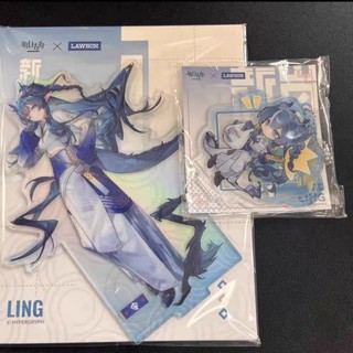 Arknights LAWSON Anime Móc Khóa LING Nam Móc Chìa Khóa Dành Cho Nữ Hoạt Hình Sáng Tạo Kawaii Trò Chơi Hình Acrylic Móc Khóa Mặt Dây Chuyền Quà Tặng