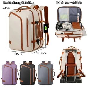 Ba Lô Nữ Đa Năng 16 Inch - Đi Làm, Du Lịch, Đi Học | Chống Nước, Siêu Nhẹ, Nhiều Ngăn