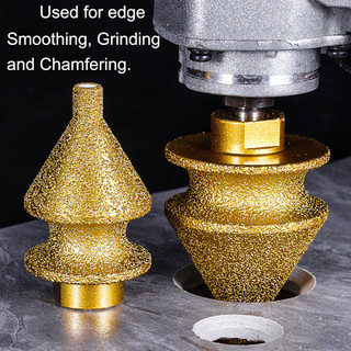 4 Trong 1 Máy Mài Góc Gạch Đá – Chamfer Kim Cương + Cắt Khoan Lỗ, Dụng Cụ Sửa Chữa Đá Granite