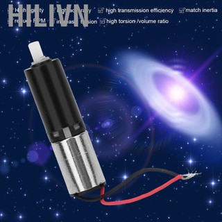 hilivn Động cơ giảm tốc hành tinh mini 6mm DC3V Độ chính xác cao Hiệu suất truyền động Hiệu suất ổn định Động cơ servo bước (Cấp 1)
