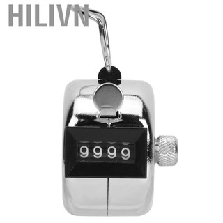 Hilivn Máy đếm cầm tay Hợp kim nhôm di động bền màu bạc Tham dự hội nghị Lưu lượng truy cập Công nghiệp để thống kê dữ liệu
