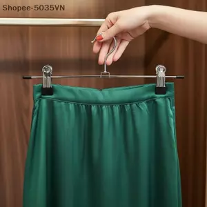 {AKIN} Móc treo quần áo chống gió Tiện ích chống trượt đa chức năng cho quần và áo sơ mi lưu trữ trong tủ quần áo phòng ngủ {a}
