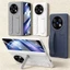 Dây đeo cổ tay bằng silicon với hộp đựng chân đế tích hợp cho VIVO X Fold 6 vivo x fold 5 3 Pro Vỏ bọc cảm giác da Bảo vệ toàn thân Vỏ có thể gập lại