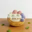 QEARY Trứng Tart Squishy, Pinching Tay Thư Giãn Cảm Giác Fidget Ball, Sinh Nhật Đầu Ngón Tay Hoạt Hình Kawaii Đồ Chơi Phục Hồi Chậm Cho Học Sinh