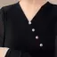 PNPIA- 10 Chiếc Ngọc Trai Nút Chân DIY Trang Trí Nút An Toàn Có Cho Giày Nón Túi Khăn Choàng Cổ Kim Bule Cố Định Pin Trâm Cài