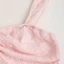 Áo hai dây ren NICOLOO, Áo hai dây Jacquard Jacquard màu trơn, Thiết kế không lưng đa năng A Cắt cổ người yêu cổ nơ trang trí vest cho nữ