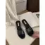 TT Phiên Bản Hàn Quốc Thời Trang Chấm Bi Trong Suốt Nêm Gót Chân Flip-Flops Nữ Cao Gót Mũi Tròn Mở Mũi Sang Trọng