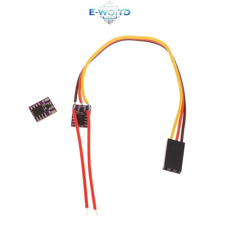 E-WOITD 1S 1.8A Dual Way Brushed ESC Bộ điều khiển tốc độ điện tử Động cơ cốc rỗng Mini Way Brushed cho DIY RC Model Máy bay ô tô E-WOITD
