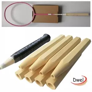 Tay cầm cầu lông DWEL, Tay cầm vợt cầu lông sửa chữa gỗ, Đồ dùng thể thao sáng tạo G5 G6 Cố định tay cầm bằng gỗ thể thao