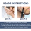East Moon Beard Filler Pen Với Cọ Râu Miễn Phí Chống Thấm Nước Chống Mồ Hôi Lâu Dài Tự Nhiên Full Râu Hình Bút Chì Làm Đầy Cho Nam