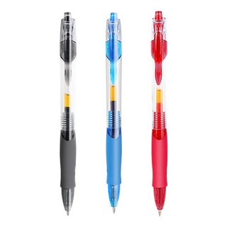 Bút gel ngòi 0.5mm đen xanh đỏ có đệm tay viết êm không mỏi nhanh khô cho học sinh văn phòng giá tốt