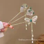 WHX - Kẹp Tóc Cổ Trang Trung Hoa, Sườn Xám, Hanfu, Có Tua Rua, Trang Trí Tóc, Phụ Kiện Tóc