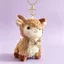 QEARY Tân Cương Búp Bê Cừu Cho Bé, Cừu Mặt Trần PP Cotton Cừu Nhỏ Móc Khóa, Văn Hóa Truyền Thống Kawaii Dễ Thương DIY Cừu Móc Khóa Xe Ô Tô Mặt Dây Chuyền