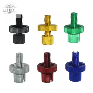 Hợp kim nhôm M8 Vít để điều chỉnh tinh xảo Cáp ga ly hợp xe máy Căng thẳng
