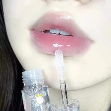 son bóng chính hãng son bóng Son môi này có thể được chiếu sáng trong gương ~ bóng nước dưỡng ẩm trong suốt nhiều lớp dầu môi nữ