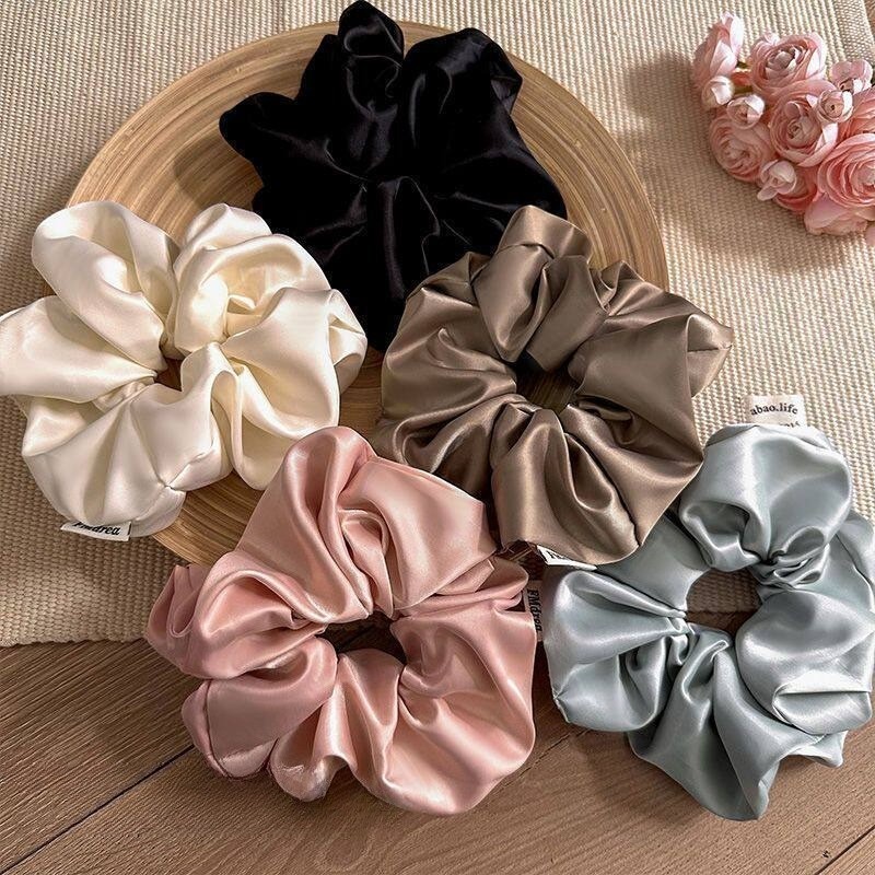 Băng đô cao cấp Satin Retro 2026 Băng đô thời trang nữ phong cách mới