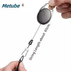 Dụng cụ buộc nút nhanh METUBE Lỗ bằng thép không gỉ Kẹp câu cá bay sắc nét