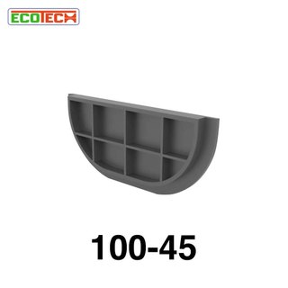 Phụ kiện Nắp Bịt & Nối Đầu Cho Rãnh Cống Mương Thoát Nước  HDPE: kết thúc tuyến thoát