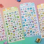 Nhãn dán độc đáo Nhãn dán trang trí Đồ chơi Phần thưởng Cloud Bunny Nhãn dán pha lê ba chiều Laser Apple Bear Candy Giáo dục Trẻ em Nhãn dán phần thưởng trang trí thủ công