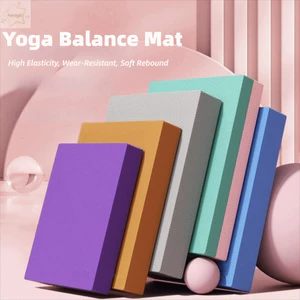 Thảm tập thể dục AWNGD, Thảm cân bằng Yoga TPE dày, Đệm tập yoga chống trượt đa chức năng di động cho các bài tập tại nhà