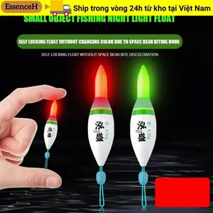 Phao câu cá điện tử ESSENCEH, Phao đèn Led trượt trôi, đèn phao pin 311 Đèn báo tấn công Bobbers Câu cá đêm