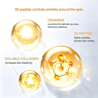 PAPA FEEL 15g 1 Minute Quick Firming Eye Cream Peptide Repair Formula Eliminate Puffiness Soften Crow Feet