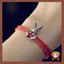 Li Handmade Dây Vòng Tay Với Thỏ Quyến Rũ Cho Nam Nữ Tình Bạn Dây Đeo Tay Trang Sức Phụ Kiện Cổ Tay