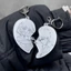 2 Cái / bộ Anime Tấn Công Mikasa Ackerman Hình Trái Tim Móc Khóa Ba Lô Mặt Dây Chuyền Cosplay Phụ Kiện Cặp Đôi BFF Quà Tặng