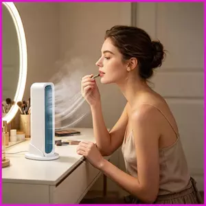 Bàn Tháp Quạt 3 Tốc Độ Yên Tĩnh Làm Mát Không Lưỡi Máy Tính Để Bàn Mùa Hè Quạt Làm Mát Cá Nhân Cho Văn Phòng Tại Nhà Ký Túc Xá Sống lyuvn