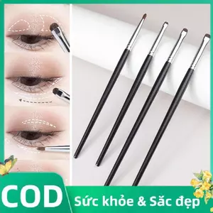 Trong Kho Chi Tiết Nhỏ Eyeshadow Trang Điểm Bàn Chải Ngựa Tóc Smudge Bút Kẻ Mắt Bàn Chải Cho Khói Mắt Cá Tuyết