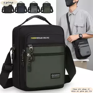 Túi đeo chéo nam CPINCP, Túi đựng nhiều túi Túi đeo vai đơn, Túi đeo chéo doanh nhân dung tích lớn thời trang Quà tặng