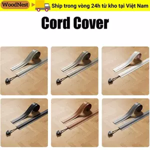 Vỏ dây WOODNEST, Vỏ dây linh hoạt PVC, Bảo vệ cáp tự dính mềm mại bền chất lượng cao Văn phòng