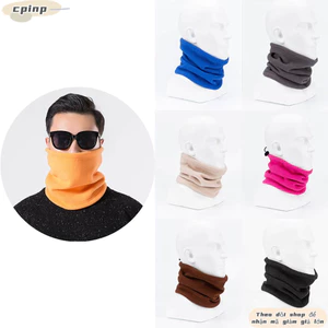 CPINCP Cổ Gaiter, Ấm Cổ Dày Chống Gió, Bảo Vệ Tai Lông Cừu Cực Chất Lượng Cao Khăn Thể Thao Ấm Áp Cho Thể Thao Ngoài Trời Mùa Đông