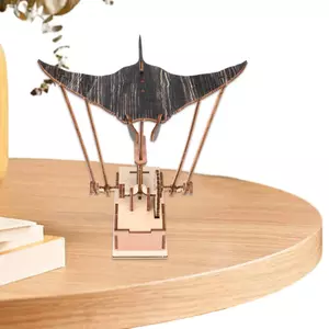 Thủ Công Manta Ray Mẫu DIY Lắp Ráp Trang Trí Bionic Cơ Đại Dương Automaton Độc Đáo Văn Phòng Tại Nhà Bàn mueadsyvn