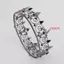 DARON King Crown, Hair Hoop Bar Mitzvah Crown Metal Prince Crown Crown, Phụ kiện tóc hợp kim phong cách Hàn Quốc đơn giản Vòng Tiaras Trang sức tóc