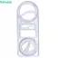 Thước đo hình học FUHUIOT, 360 ° Thước vẽ đa chức năng có thể di chuyển, Đồ dùng văn phòng Góc hoạt động Thước trong suốt Mẫu vẽ thẳng Trẻ em Học sinh