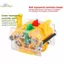HL LA38 Nút phẳng Tự đặt lại Công tắc nguồn Lo Bule Công tắc nguồn One On One Off / two Thường mở / two Thường đóng LMWU