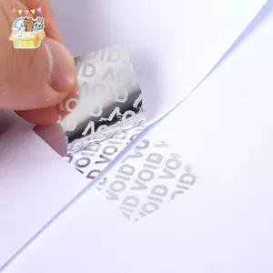 100 Cái Bảo Hành Bảo Vệ Mạnh Mẽ Con Dấu An Ninh Giấy Nhọn Bảo Hành Chống Tamper Nhãn Void Stiers Nhãn Dính Guanante ELWW