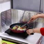 Tấm Chắn Dầu Mỡ Bếp Nấu Bằng Nhôm Gấp Gọn Chống Bắn Dầu Cách Nhiệt Chắn Gió Giữ Bếp Sạch Sẽ