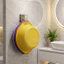 DONOVANQQ 3 Móc chậu rửa, Giá treo phòng tắm không đục lỗ treo tường, Dụng cụ thiết thực Giá lưu trữ lưu vực có thể gập lại đa chức năng hạng nặng Sử dụng tại nhà