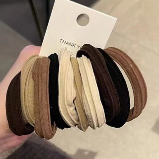 Độ đàn hồi cao Đức Băng đô buộc tóc Dây cao su bền cao Đuôi ngựa Vòng tóc đơn giản sang trọng Mũ đội đầu gian hàng E2HB