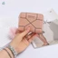 Ví ngắn tối giản dành cho nữ có cảm giác mịn màng Chất liệu PVC cao cấp Thích hợp cho các hoạt động thường ngày