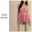 Milyfashion Chấm Bi In Xù Sling Mùa Hè Hot Girl Slim-fit Không Tay Ngắn Top Phong Cách Mới Y2K FOS